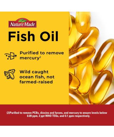 Nature Made Extra Strength Omega 3 Fish Oil Supplements 1400mg Fish Oil Omega 3 Supplements as Ethyl Esters for Healthy Heart Brain Eyes Mood Support 45 Softgels 45 Day Supply 45 Count (Pack of 1) - Buy Online on GoSupps.com