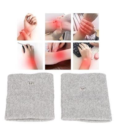 Pwshymi Electrode Massage Wristband - Silver Fiber Conductive Elasticity for Tendonitis - Buy Online on GoSupps.com