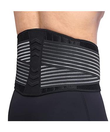 ZWEBY Back Brace Support Belt-Lumbar Support Back Brace for Lifting Back pain sciatica scoliosis herniated disc.