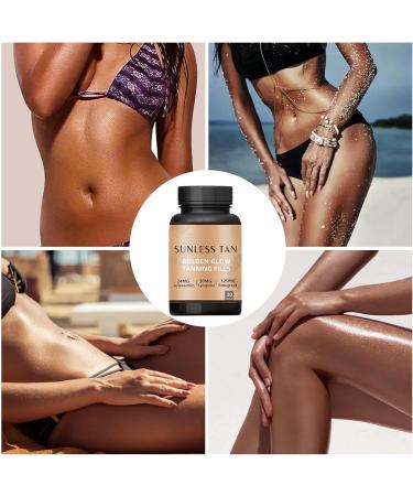  Generisch Self-tanning drops - Ready-to-use drinkable tanning drops for men 60ml. Convenient tanning solution for travel outdoor holidays and on-the-go use. - Buy Online on GoSupps.com