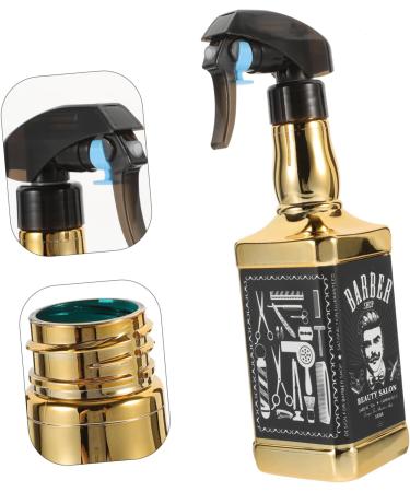 Healeved Hair Spray Bottle Hairdresser Spray Bottle Spray Bottle for Hairdressing Spray Bottle for Hair Stylist Empty Reusable Spray Bottle Hairdressing Spray Bottle Barber Spray Bottle 23.50X6.50X6.20CM Golden - Buy Online on GoSupps.com