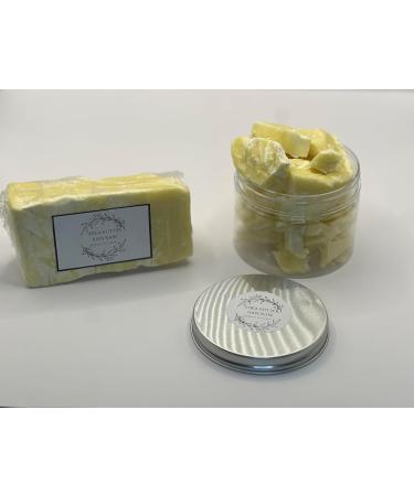 100% Pure Raw African Shea Butter - Unrefined Moisturizer for Hair Skin & DIY Projects - 16oz Block - Buy Online on GoSupps.com