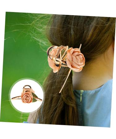 Hairpin Hair Barrettes for Big Claw Clips for Thick Hair Flower Decor Big Hair Claw Clips Claw Hair Clips Extra Large Claw Clip Hair Clips for Girl Alloy Miss Flower Girl - Buy Online on GoSupps.com