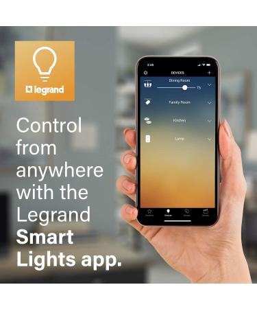 Legrand - Pass & Seymour Radiant WWRL10LACCV2 Enabled  Light Almond Smart Wi-Fi Switch Smart Switch Light Almond - Buy Online on GoSupps.com