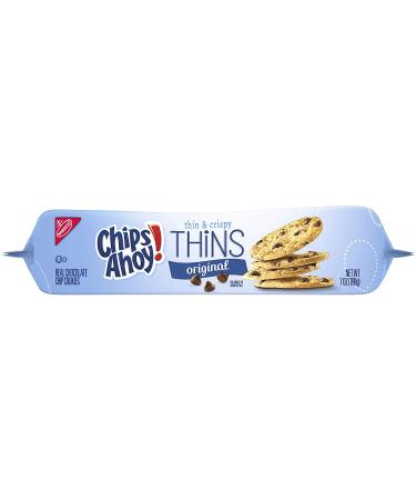 CHIPS AHOY! Thins Original Chocolate Chip Cookies - 7 oz. Resealable Pack - Buy Online on GoSupps.com