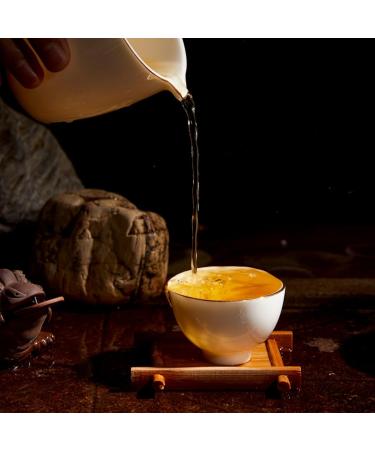 HQZM Premium Chenpi White Tea Shoumei Aged White Tea 180g 30g X 6 Small Boxes Smooth and Sweet Taste - Buy Online on GoSupps.com