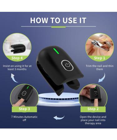 Effective Nail Fungus Light for Toenail & Fingernail Treatment | Restore Damaged & Discolored Nails - Buy Online on GoSupps.com