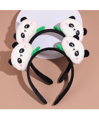 Animal Headbands Adorable Hairbands Cartoon Novelty Panda Hair Hoop Accessory Perfect for Halloween Cosplay  - Buy Online on GoSupps.com