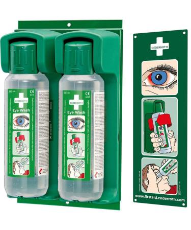 Cederroth Wall holder for 2x500 ml eyewash bottles