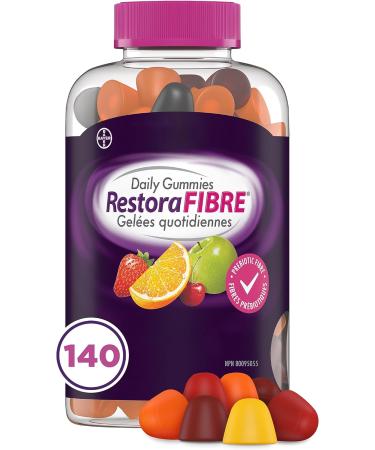 RestoraFIBRE Daily Prebiotic Fibre Gummies - Fibre Supplements For Men And Women & Powder Stool Softener Laxative - Laxatives For Constipation Nutritional Supplement + Softener Laxative - Buy Online on GoSupps.com