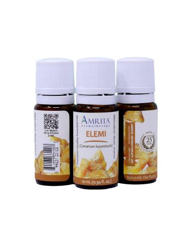 Amrita Aromatherapy - Elemi Essential oil 1/3oz 10 m Health and Beauty  - Buy Online on GoSupps.com