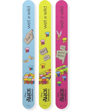 Wet n Wild Alice in Wonderland 'Where am I ' 6-Piece Colorful Nail File Set Versatile Nail Care for Perfect Shaping and Cleaning of Edges - Buy Online on GoSupps.com