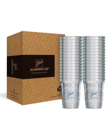 Ball Aluminum Cup Recyclable Party Cups, 16 oz. Cup, 30 Cups Per Pack 16 oz. Ball Logo 30-Count - Buy Online on GoSupps.com