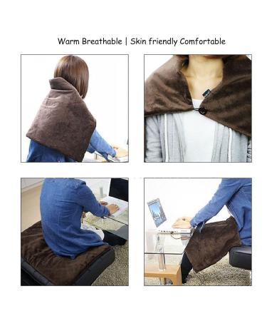 Buy Heating Shoulder Pad - Winter Wrap with USB Hot Compress | Thermal Waistcoat Cloak for Comfort - Buy Online on GoSupps.com