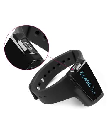 Buy Pulox Checkme O2 - Smart Wrist Pulse Oximeter with Ring Sensor | iOS & Android Compatible | International Shipping Available - Buy Online on GoSupps.com