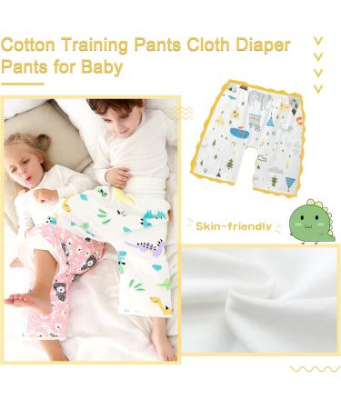 Babycare 2 in 1 Reusable Cotton Training Pants with Polar Bear Design - Waterproof Diaper Skirt for Toilet Training, High Low Waist Fit - Buy Online on GoSupps.com