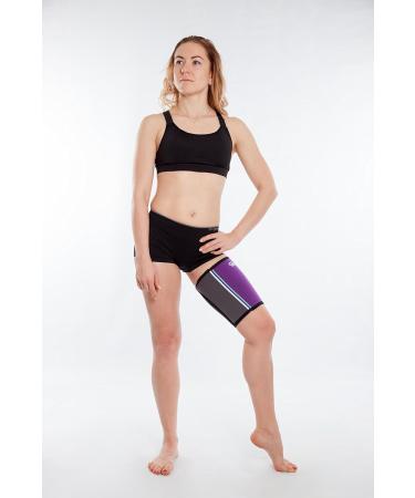 LOREY High-Quality Thigh Bandage | Elastic Neoprene Support - International Shipping Available - Buy Online on GoSupps.com