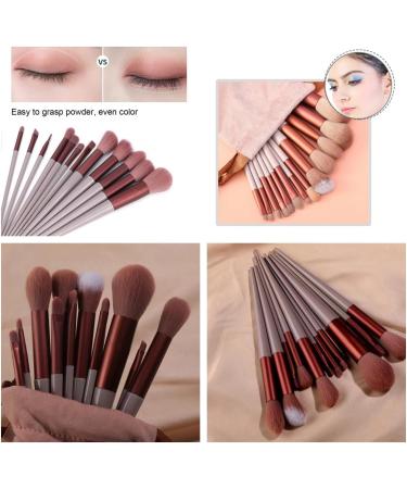ZBJBinCH Face Powder Brush Plastic Handle Cosmetic Brushes Kit Multifunctional Beauty Tool Set for Professional Makeup Artist - Buy Online on GoSupps.com