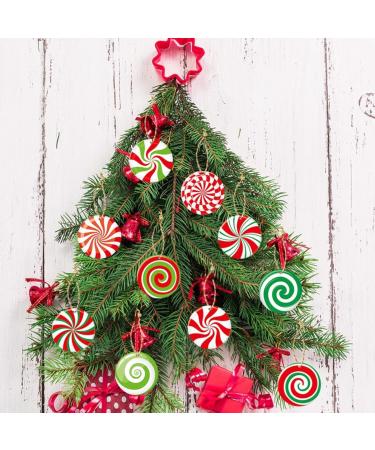 Alipis 32pcs Christmas Hanging Candy Christmas Tree Ornaments Lollipop Pendants - Buy Online on GoSupps.com