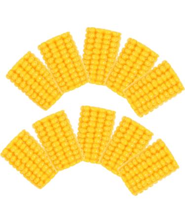 Uonlytech 80 Pcs Simulated Corn on The Cob Phone Case Diy Materials Resin Adornments Sturdy Decorations Exquisite Craftsmanship Decorations Manual Model Accessories Charm Child Toy - Buy Online on GoSupps.com