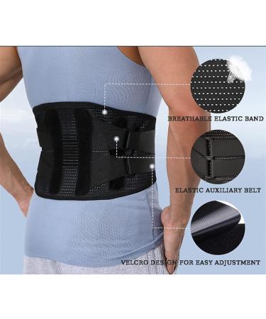 Long Spine Support Waist Belts - Lower Lumbar Decompression for Men & Women | Spinal Pain Relief - Buy Online on GoSupps.com