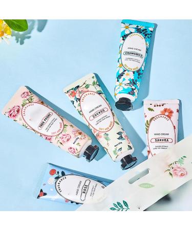  tongfeng Hand Cream Set | Aromatic Flower Cream to Improve Mood and Dry Hands Beauty Products for Home Business Trips Schools Work  - Buy Online on GoSupps.com