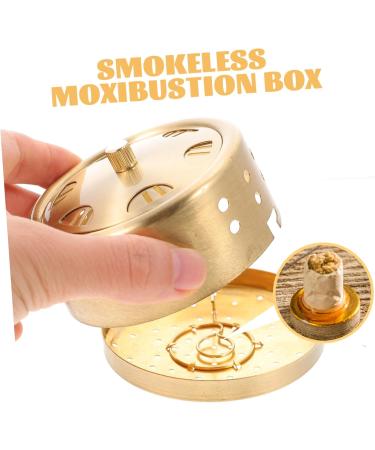 FRCOLOR 3 Series Adjustable Moxibustion Box - Copper Burner Stand Tool (8x8x4.5cm) - Set of 3 - International Shipping Available - Buy Online on GoSupps.com