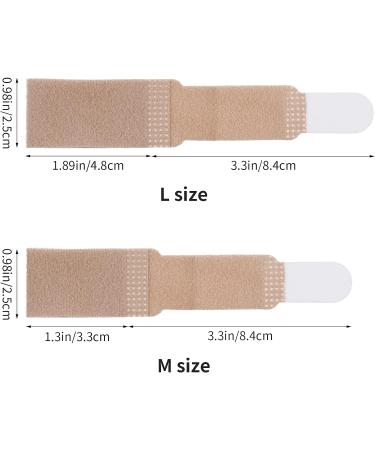 Skisneostype Hammer Toe Splints - 10 Pcs Fabric Toe Splint for Correcting Hammer, Broken, Crooked, and Overlapping Toes - Buy Online on GoSupps.com