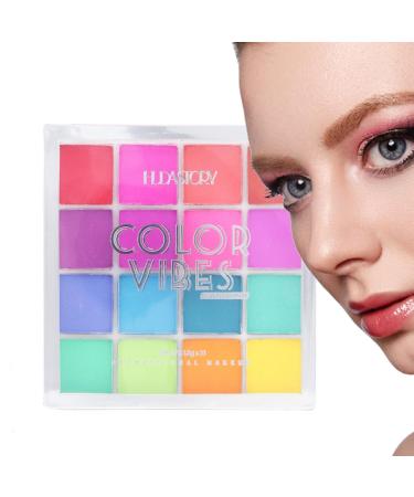 16 Colors Eyeshadow Makeup | Long-Lasting Matte Eye-Shadow Palette 16 Colors Yong Girls Beauty Products for Gathering Dating Home Working Shopping Traveling Aezon