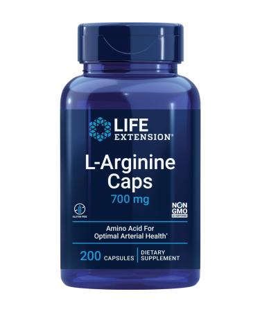 Life Extension L-Arginine Caps 700 mg 200 Capsules