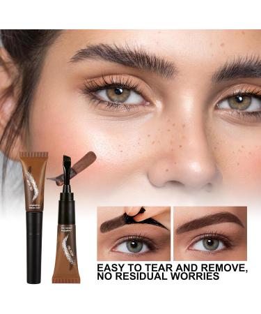 Eyebrow Dye - Long-Lasting Eyebrow Colour Semi-Permanent Water-Resistant Dye - Long-Lasting Makeup for Women and Men - Buy Online on GoSupps.com
