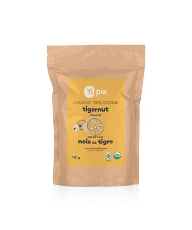 Yupik Organic Ground Tigernuts Powder (Meal) 450 Gram 450 g (Pack of 1)