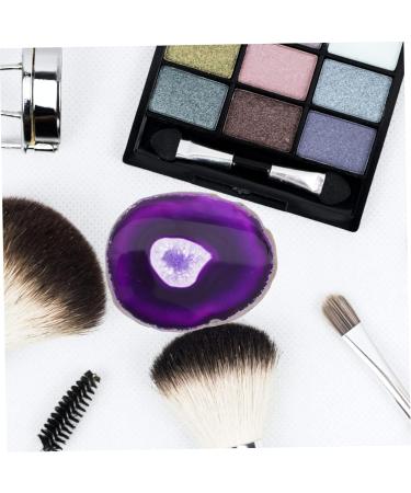  Didiseaon Didiseaon 1 Pc Palette Onyx Nail Polish Mix Colors Nail Mix Nail Technology Accessories Make Up Nail Art Palettes Purple Agate Stone Rough - Buy Online on GoSupps.com
