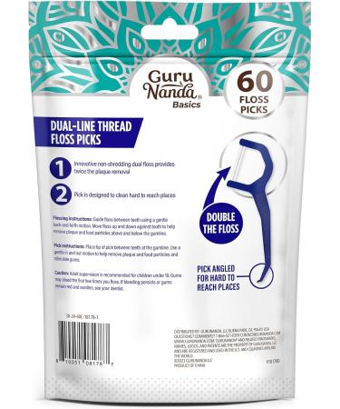 Buy Luminance Soft Floss Picks 60 ct - Gentle Dental Care for Healthy Teeth | International Shipping Available - Buy Online on GoSupps.com