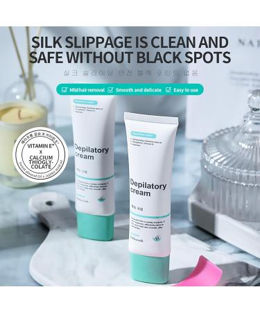 DEleventh Depilatory Cream - Gentle Hair Removal for Underarm & Bikini Area Vitamin E Infused Soothes & Protects Skin - Buy Online on GoSupps.com