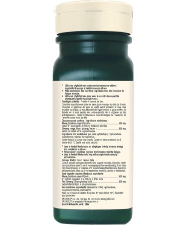 Adrien Gagnon - Energex Endurance Capsules Physical & Mental Prolonged Energy Maca & Ginseng - 30 Capsules - Buy Online on GoSupps.com