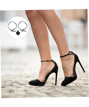 2 Sets High Heels Anti-Drop Stickers & Comfortable Heel Liners | Skin-Friendly Shoelaces for Perfect Fit - Buy Online on GoSupps.com