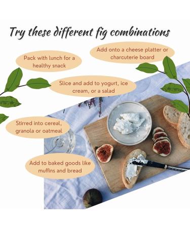 Organic Turkish Dried Figs | Purely Figs - USDA Certified, No Added Sugars or Preservatives | Non-GMO, Vegan & Kosher | 8oz - Buy Online on GoSupps.com