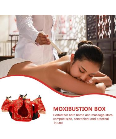 Shop Healvian Smoke-Free Moxa Burner Box Holder - Portable Moxibus Cover for Effective Moxa Treatment - Buy Online on GoSupps.com