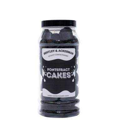 Pontefract Cakes - (600g) Original Retro Sweets Pontefract Cakes in a Gift Jar By Bentley & Ackerman's Sweet Shop. - Buy Online on GoSupps.com
