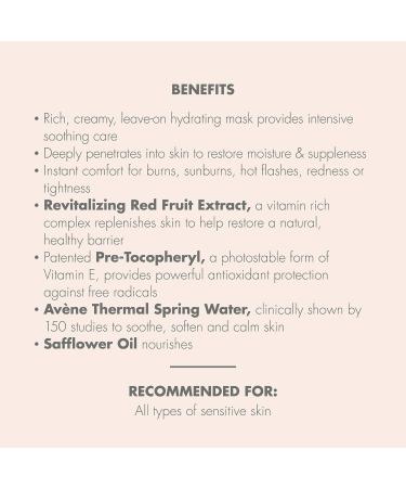 Av ne Les Essentiels Soothing Mask 50ml - Nourishing & Hydrating Skincare | International Shipping Available - Buy Online on GoSupps.com