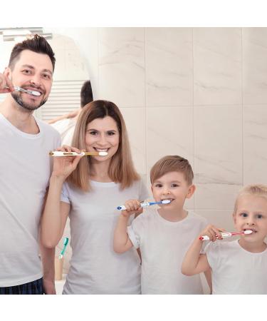 Sibba 5-Piece Soft Bristle Manual Toothbrush Set | Portable Oval Brush Heads for Gentle Oral Care | Ideal for Sensitive Gums & Stain Removal - Buy Online on GoSupps.com