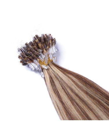 Micro Ring Hair Extensions #4/24 Set - 60 cm 250 Strands 100% Remy Real Hair - Easy to Use by Professionals - Buy Online on GoSupps.com