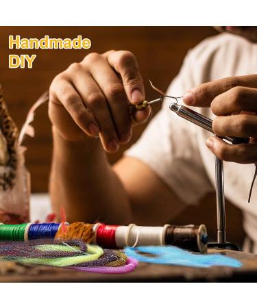 BBTO 30 Set Fly Tying Kit - Crystal Flash Materials in 30 Colors for Spiral Jig Tieing - Fishing Lure Making Supplies - Outdoor Fishing DIY Accessory - Buy Online on GoSupps.com