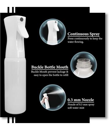 200ml Spray Bottle for Plants & Hair: Fine Mist Watering & Cleaning - Versatile Empty Spray Bottle for Garden & Salon Use - Buy Online on GoSupps.com