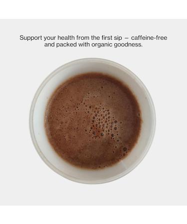 Dr. Fuhrman Chocolate Chaga Superfood Powder Organic Cocoa + Chaga Reishi Maca & Lucuma Vegan Gluten-Free Lightly Sweetened with Monk Fruit No Added Sugar 4.2 oz - Buy Online on GoSupps.com