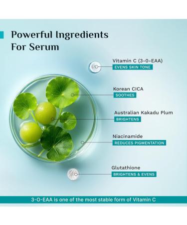 Pilgrim Vitamin C Radiance & Refreshing Combo: 10% Vitamin C Serum & Korean White Lotus Face Mist & Toner | Brightens Skin | Deep Hydration | Triple Glow+++ | Refreshes & Nourishes - Buy Online on GoSupps.com