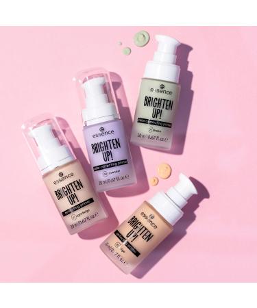 cosnova essence BRIGHTEN UP color correcting primer moisturizing priming refreshing natural 20ml - Buy Online on GoSupps.com