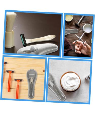 Minkissy Razor Storage Box Organizer 4 Pieces Travel Case for Manual Razors Durable Protection for Razor Storage - Buy Online on GoSupps.com