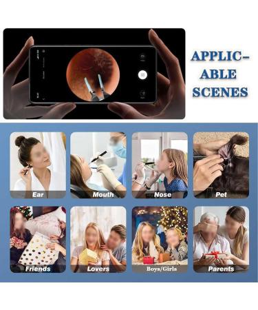 Threesome Ear Wax Removal Tool Set | 1080P HD Camera | Smart Endoscope | WiFi Chip | Royal Blue - Buy Online on GoSupps.com